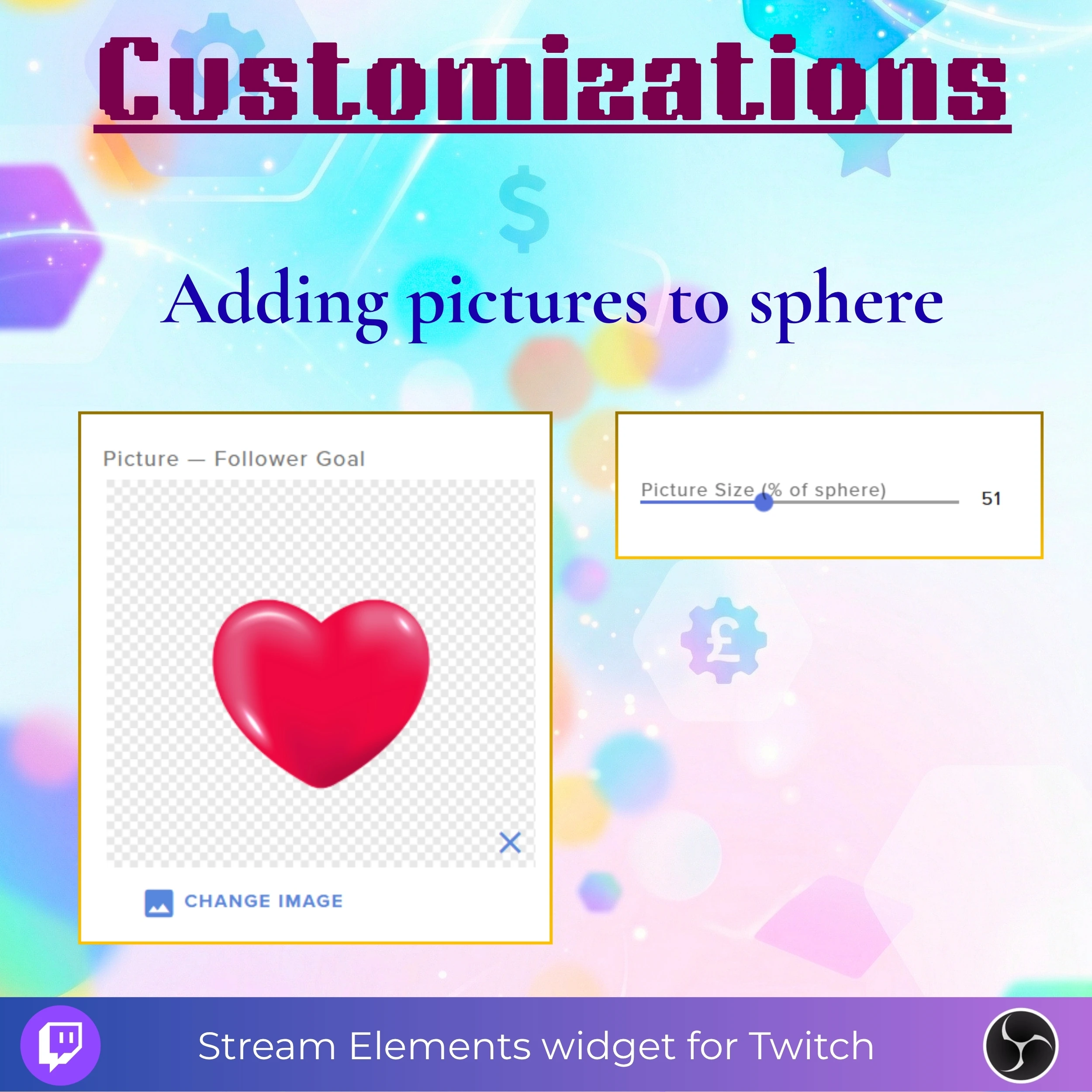 Blob Creature Animated Goal Widget for Twitch Streams 3