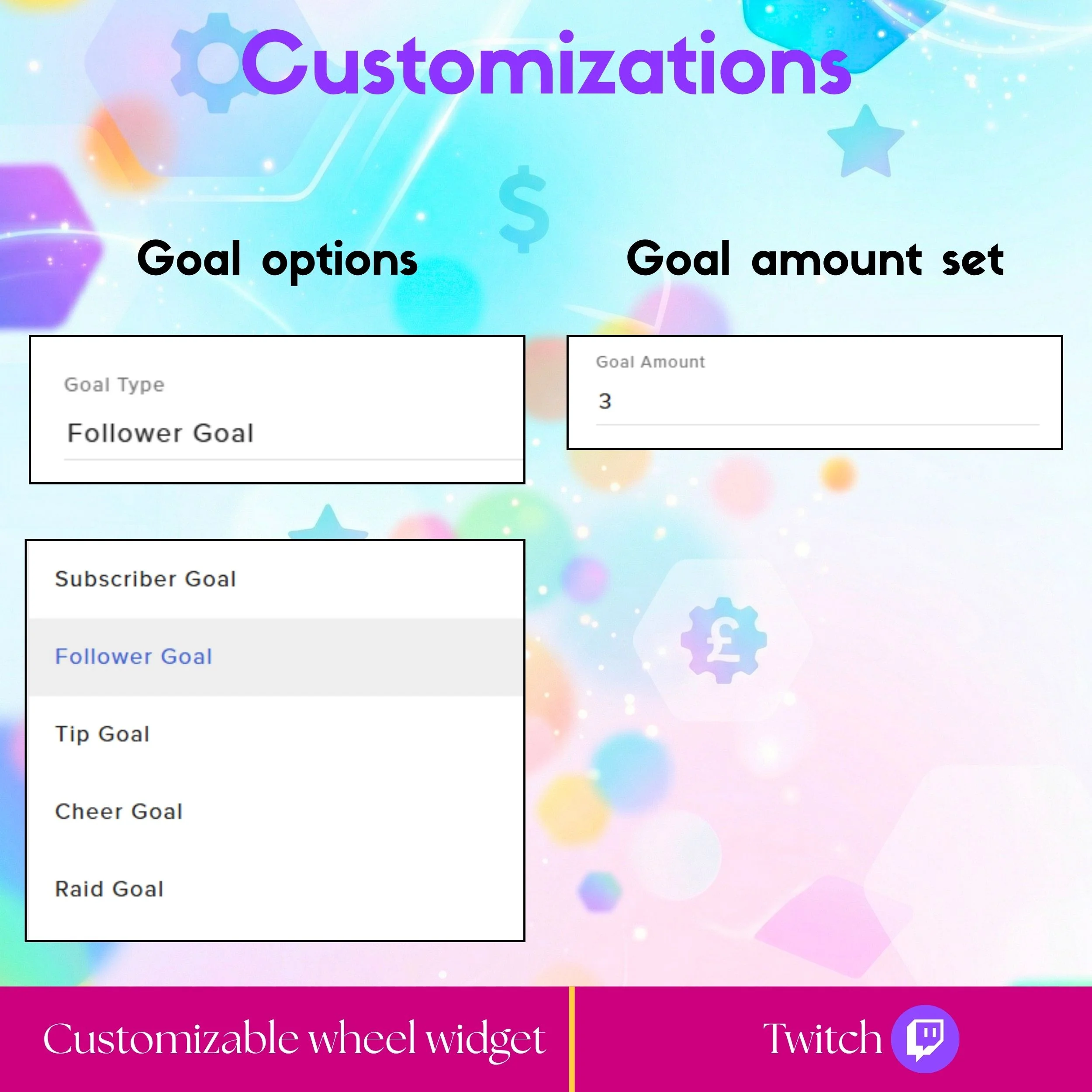 Customizable Spin Wheel Widget for Twitch and OBS 4